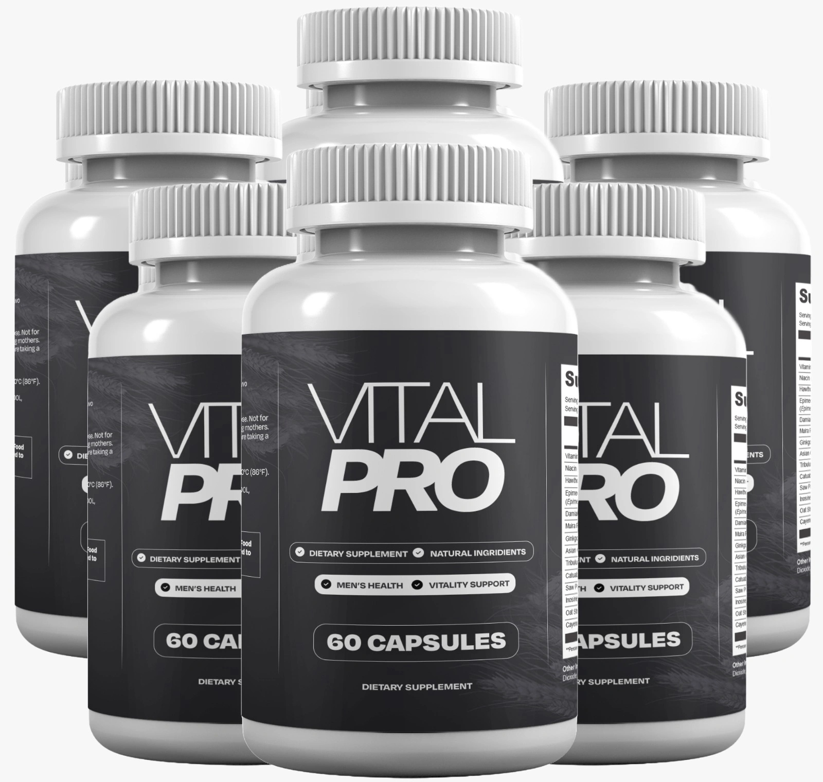 VitalPro  6 Bottle Package - Weight Loss Supplement Bundle